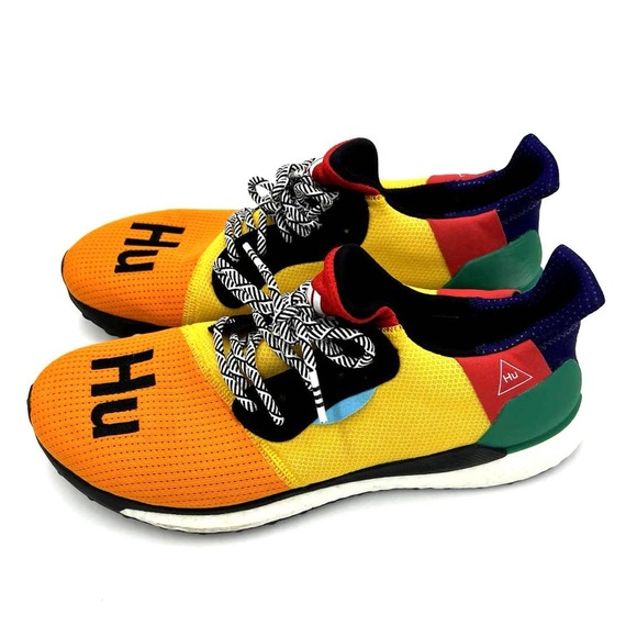 adidas Shoes - adidas Pharrell x Solar Hu Glide Muticolor